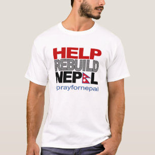 Hjälpombyggnad Nepal Tee