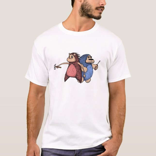 Hjälpsamma beaster tee (Framsida)