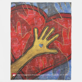 HJÄLPullfilt Fleecefilt