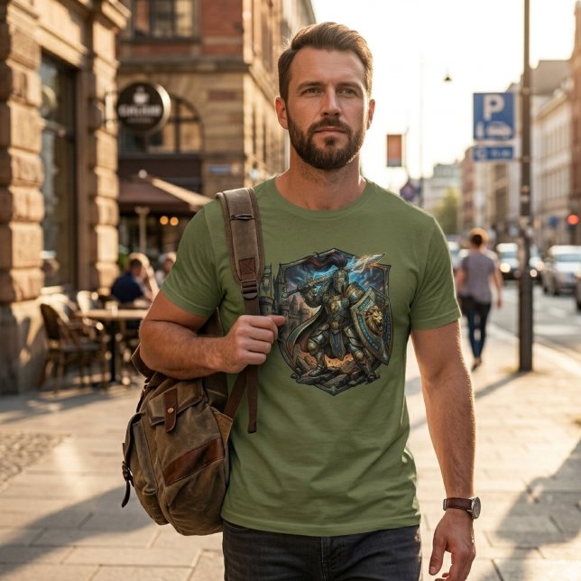 Hjältaktig Riddar T-Shirt (Skapare uppladdad)