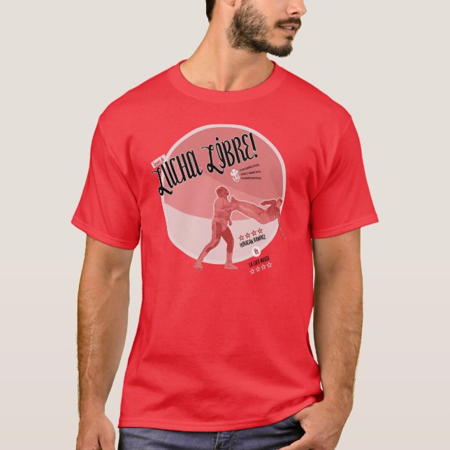 Hjältar av luchalibre tee shirt (Framsida)