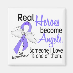 Hjältar blir Esophageal cancer för änglar Magnet