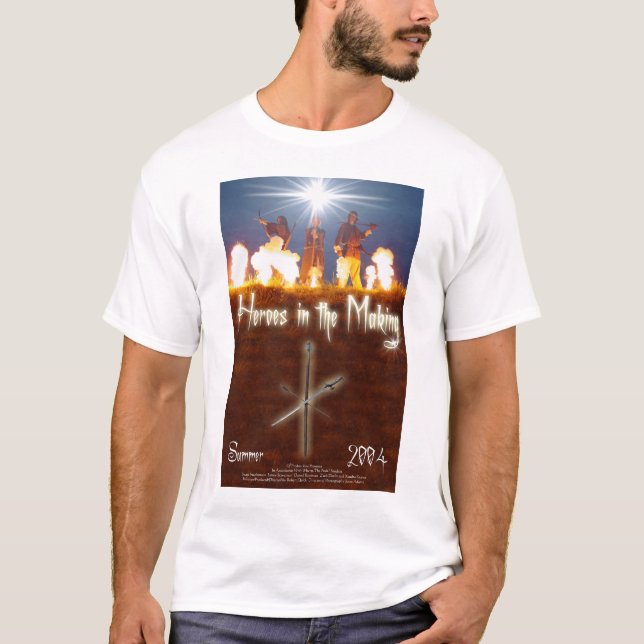 Hjältar i danandet t shirt (Framsida)