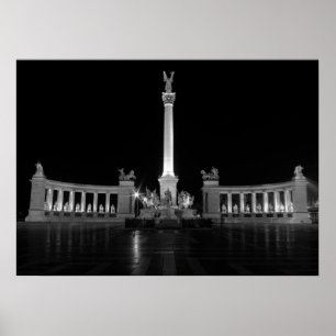 Hjältar kvadrerar Budapest Poster