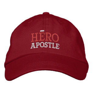 Hjälte apostel hatt broderad keps