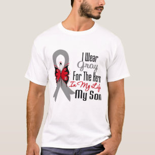 Hjälte för hjärncancerband min Son T Shirt