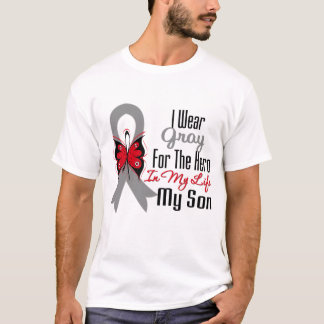 Hjälte för hjärncancerband min Son T Shirt