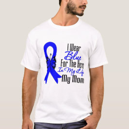 Hjälte för koloncancerband min mamma tröja