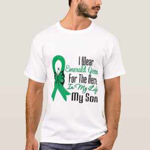 Hjälte för levercancerband min Son T Shirt