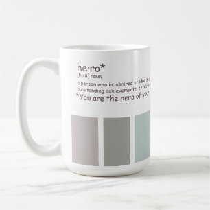 hjälte kaffemugg