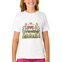 Hjältemodig kärlek och vänskap-inspirerad T-Shirt