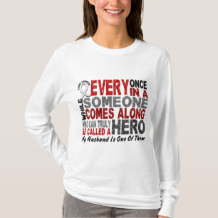 Hjälten kommer Along 1 makelungcancer T-shirt