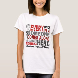 Hjälten kommer Along 1 mammalungcancer T-shirt