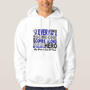 HJÄLTEN KOMMER T-tröja för CANCER för det ALON Sweatshirt