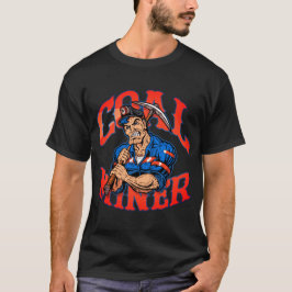HJÄLTESKAPANDE KOLGRUVARBETARE designad av earl fe T Shirt