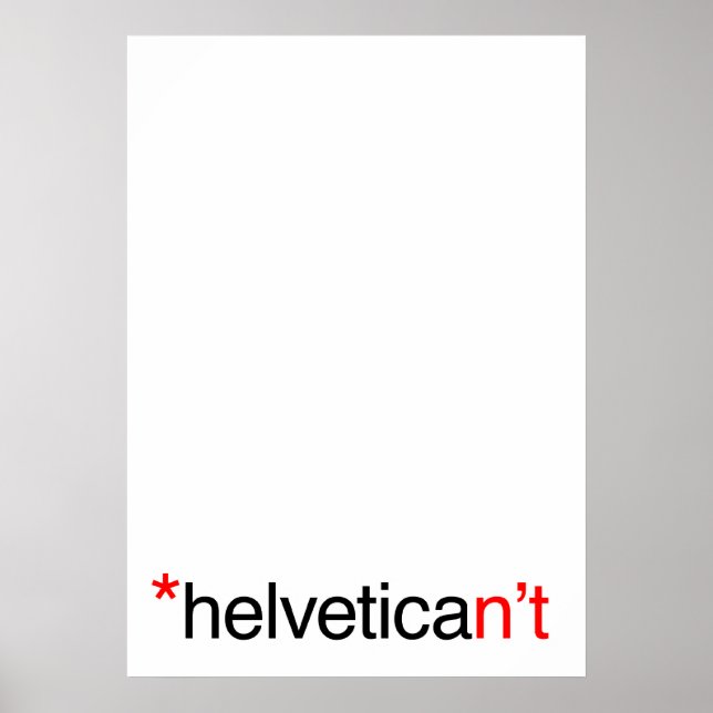 hjälvetikan Poster inte (Framsidan)