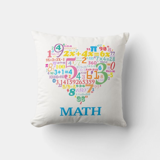 Hjärn Matematik Kudde (Framsida)