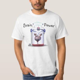 Hjärna i T-tröja för en burk T Shirt
