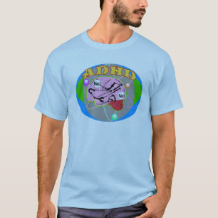 Hjärna med ADHD Tee
