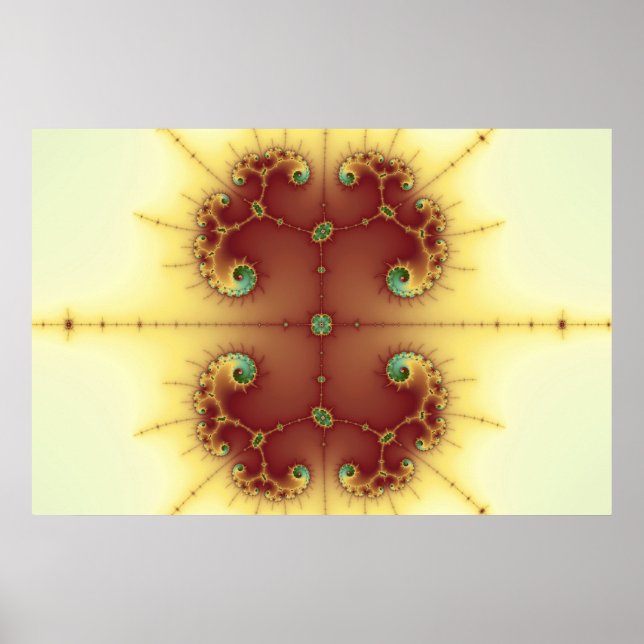 Hjärna - Poster rektangel (Framsidan)