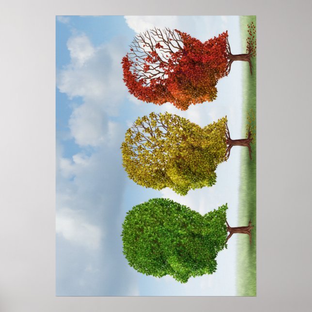 Hjärnåldring Poster (Framsidan)