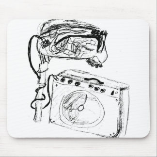 Hjärnampere-musen vadderar musmatta