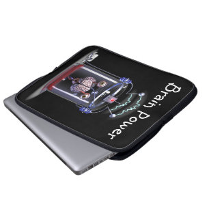 Hjärnan driver laptop sleeve