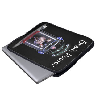 Hjärnan driver laptop sleeve