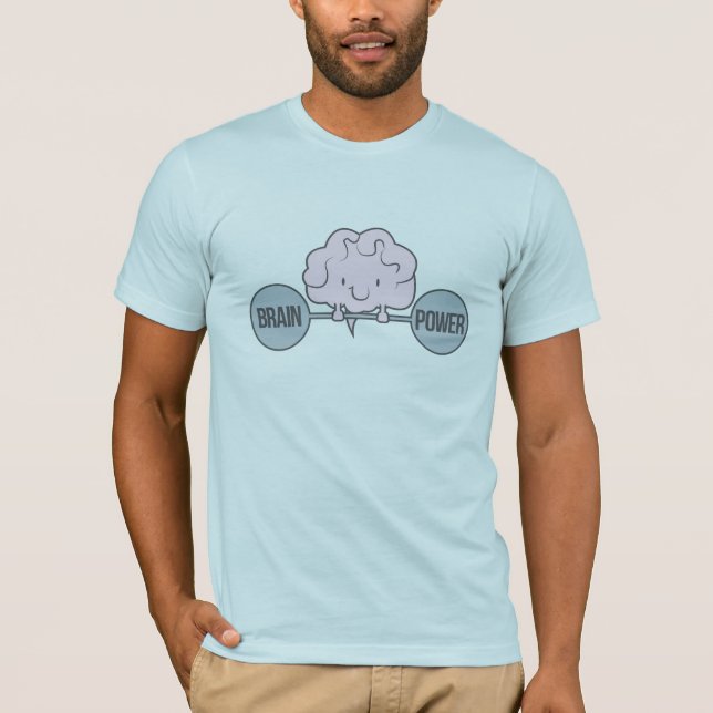 Hjärnan driver tee (Framsida)