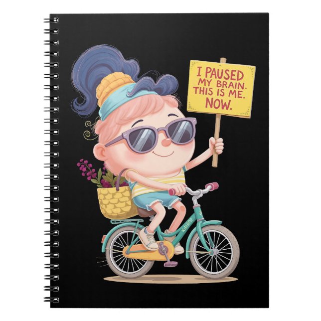 Hjärnan på Paus: Det här är jag! Nu Anteckningsbok (Framsidan)