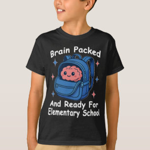 “Hjärnan packad och redo för grundskolan" T Shirt