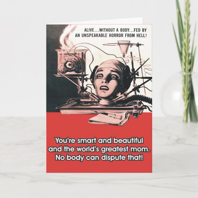 Hjärnan som inte skulle dö kort (Framsida)