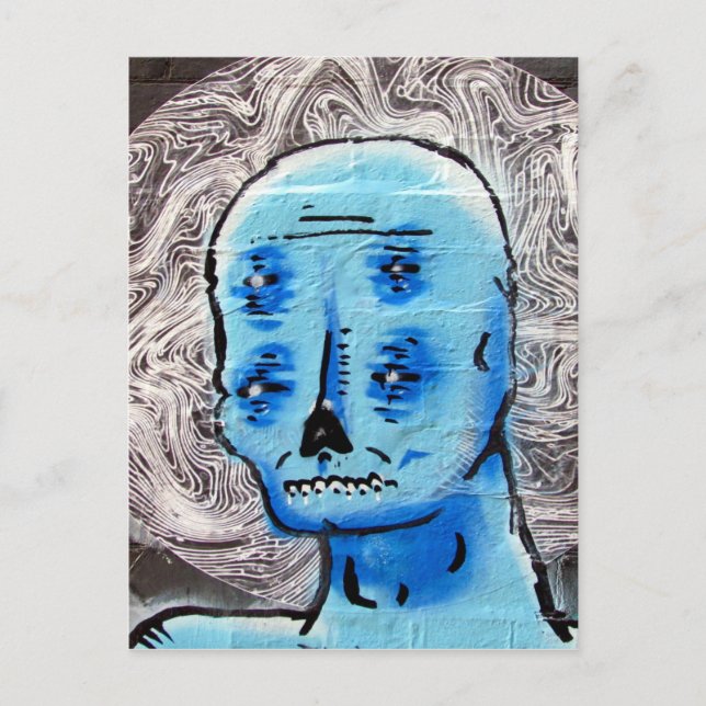 hjärnan vågar vykort (Framsida)