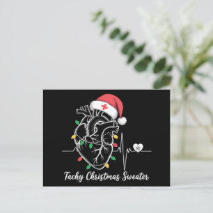 Hjärnanatomi jul sjuksköterska hjärt- Tachy jul Helg Vykort