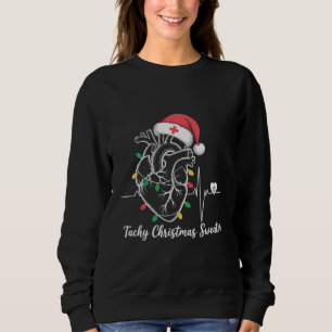 Hjärnanatomi jul sjuksköterska hjärt- Tachy jul T Shirt