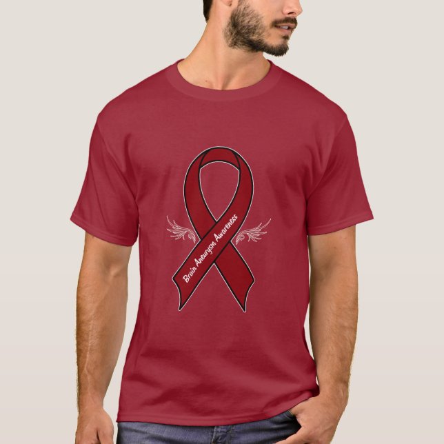 HjärnAneurysmmedvetenhet Tee Shirt (Framsida)