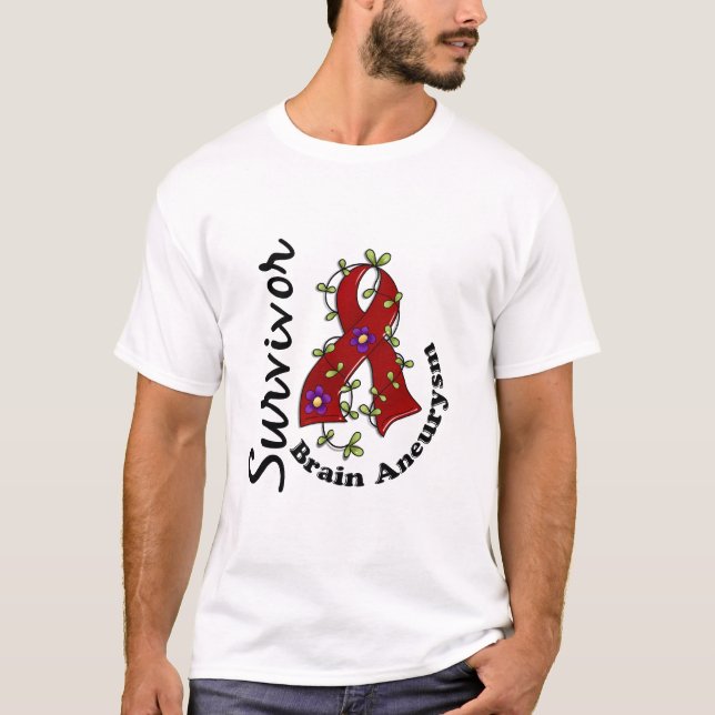 HjärnAneurysmöverlevande 15 T-shirt (Framsida)