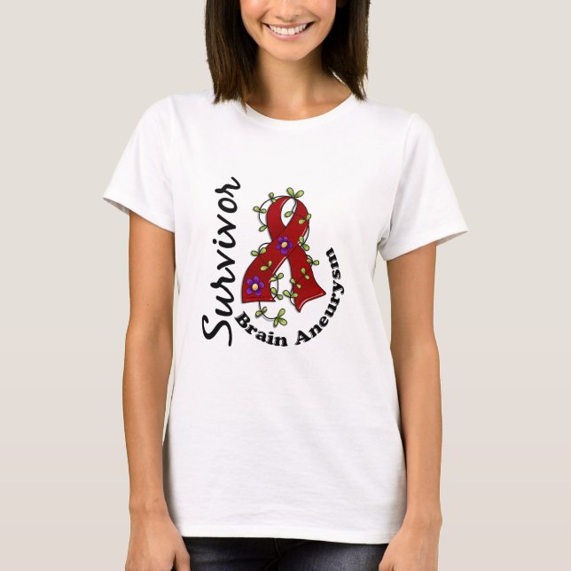 HjärnAneurysmöverlevande 15 Tee Shirt (Framsida)