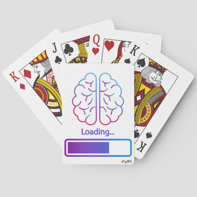 hjärnbelastning casinokort (Baksidan)