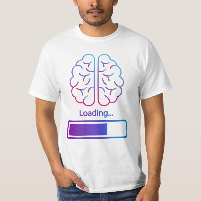 hjärnbelastning t shirt (Framsida)