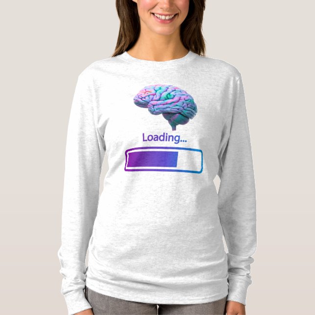 hjärnbelastning t shirt (Framsida)