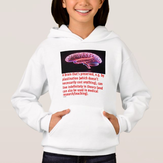 Hjärnbevarande meddelande #3 t shirt (Framsida)
