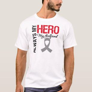 Hjärncancer alltid min hjälte min flickvän tee