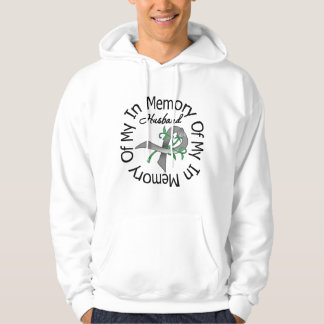 Hjärncancer i minne av min make hoodie