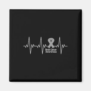 Hjärncancer Medvetenhet Hjärtbeat Världshjärntumör Magnet
