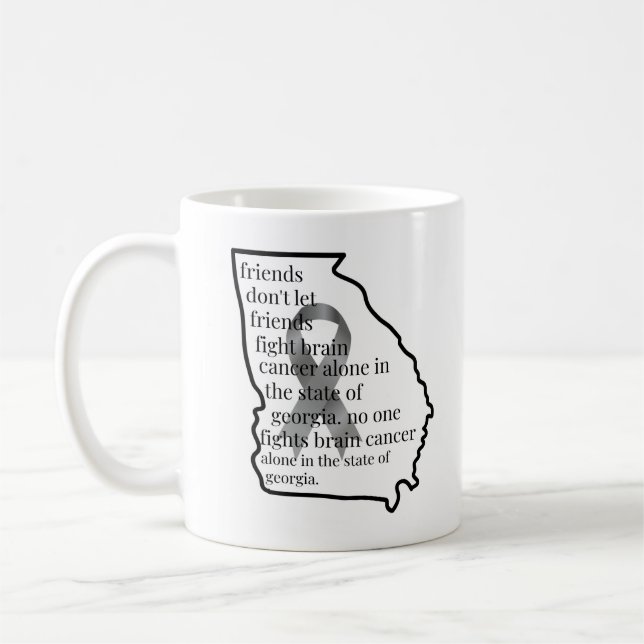 Hjärncancer medvetenhet i Georgien  Kaffemugg (Vänster)
