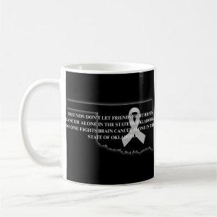 Hjärncancer medvetenhet i Oklahoma Kaffemugg
