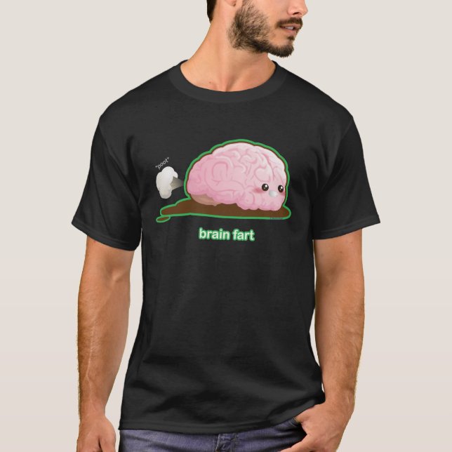 Hjärnfis Tee Shirt (Framsida)