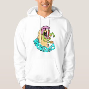 HjärnHoodie! Sweatshirt Med Luva