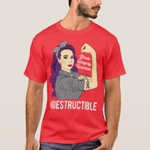 Hjärnkirurgi Warrior Indestrucsible Awareness Sup T Shirt